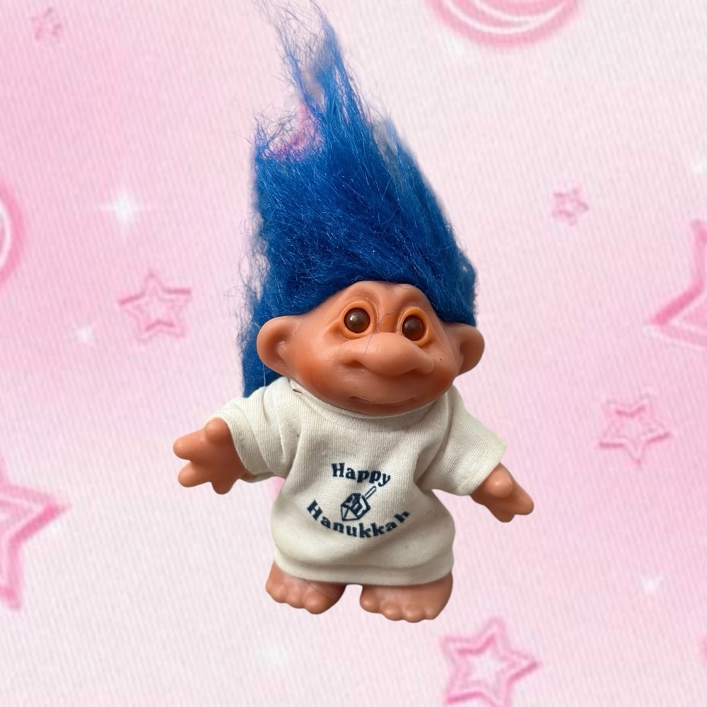 1986 Hanukkah dam trolls doll